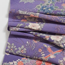 画像をギャラリービューアに読み込む, 四季草花牡丹に鳥模様【四つ釦】