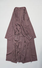 画像をギャラリービューアに読み込む, 濃色雲がけ古典柄地紋の無地【六つ釦】