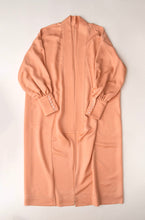 画像をギャラリービューアに読み込む, 深支子色無地着物【六つ釦】