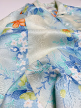 画像をギャラリービューアに読み込む, 葉蔦地紋に華模様【S・化繊】