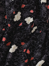 画像をギャラリービューアに読み込む, 流水地紋に椿尽くし【化繊】