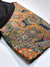 画像をギャラリービューアに読み込む, 膨れ地に絵皿模様【M】