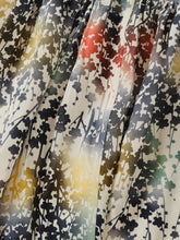 画像をギャラリービューアに読み込む, 花の影絵暈し模様【絹】