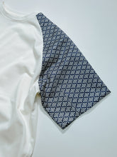 画像をギャラリービューアに読み込む, 流水地紋に幾何華菱模様【M】