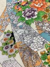 画像をギャラリービューアに読み込む, 短冊に花丸紋模様【タックラプスカート】