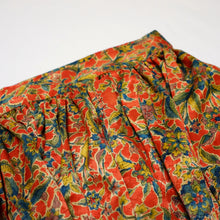 画像をギャラリービューアに読み込む, 花更彩模様総地紋【ギャザーラップスカート】