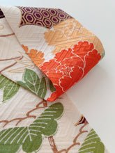 画像をギャラリービューアに読み込む, 菊牡丹総紗綾型地紋【短より短】