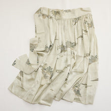 画像をギャラリービューアに読み込む, 霧に樹木模様【ギャザーラップスカート__丈68cm】