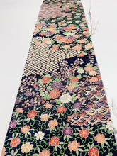 画像をギャラリービューアに読み込む, 古典模様花づくし流水地紋【ギャザーラップスカート】