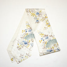 画像をギャラリービューアに読み込む, 扇に橘・菊模様【長】