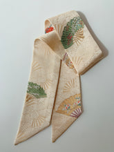 画像をギャラリービューアに読み込む, 金通し扇地紋模様【短より短】