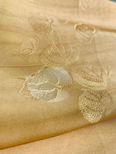 画像をギャラリービューアに読み込む, 葉模様地紋【長】