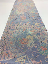 画像をギャラリービューアに読み込む, 縮緬幾何学取りに絵皿模様【ギャザーラップスカート】