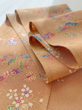 画像をギャラリービューアに読み込む, 扇に蝶花模様【長】