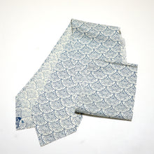 画像をギャラリービューアに読み込む, 菊青海波模様【長】