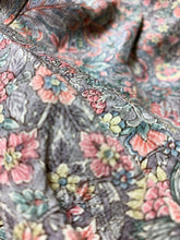 画像をギャラリービューアに読み込む, 花更紗模様【ギャザーラップスカート】