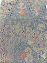 画像をギャラリービューアに読み込む, 縮緬幾何学取りに絵皿模様【ギャザーラップスカート】