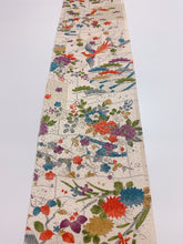 画像をギャラリービューアに読み込む, 尾長鶏に蝶花模様【M】(地紋あり)