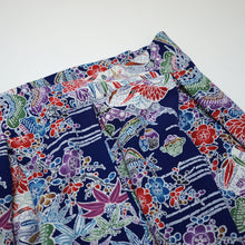 画像をギャラリービューアに読み込む, 型染め松竹梅花鳥模様【タックラップスカート】