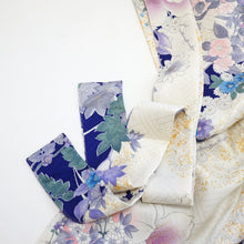 画像をギャラリービューアに読み込む, 洋花模様紗綾型地紋【ギャザーラップスカート】