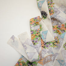 画像をギャラリービューアに読み込む, 短冊に花丸紋模様【タックラプスカート】