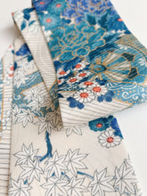 画像をギャラリービューアに読み込む, 花車に梅菊牡丹模様【短】