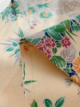 画像をギャラリービューアに読み込む, 花草模様【長】