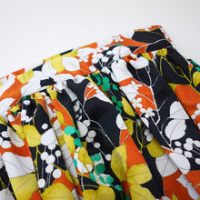 画像をギャラリービューアに読み込む, 木の葉と実模様【ギャザーラップスカート】