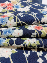 画像をギャラリービューアに読み込む, 草花組亀甲地紋模様【ギャザーラップスカート】