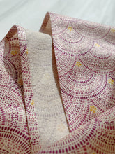 画像をギャラリービューアに読み込む, 幾何学点青海波【長】