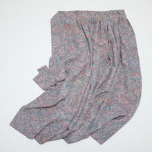 画像をギャラリービューアに読み込む, 花更紗模様【ギャザーラップスカート】