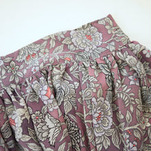 画像をギャラリービューアに読み込む, 縮緬地唐花模様暈し【ギャザーラップスカート】