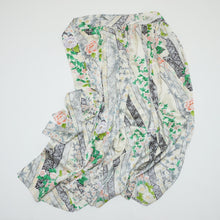 画像をギャラリービューアに読み込む, 熨斗に牡丹菊模様【ギャザーラップスカート】