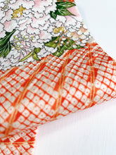 画像をギャラリービューアに読み込む, 枝梅に熨斗丸華に古典模様【短】