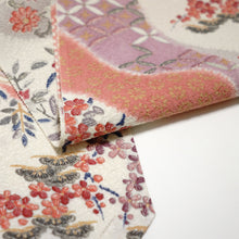 画像をギャラリービューアに読み込む, 道長取りに草花模様【長】