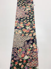 画像をギャラリービューアに読み込む, 古典模様花づくし流水地紋【ギャザーラップスカート】