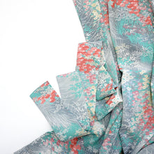 画像をギャラリービューアに読み込む, 草花暈し模様【ギャザーラップスカート】