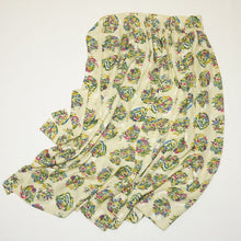 画像をギャラリービューアに読み込む, 蝶に鹿花鳥模様【ギャザーラップスカート】