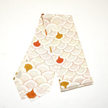 画像をギャラリービューアに読み込む, 雪輪菊の青海波【長】