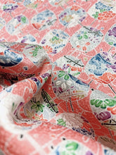 画像をギャラリービューアに読み込む, 糸巻尽くし模様【ギャザーラップスカート】