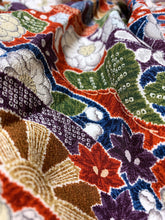 画像をギャラリービューアに読み込む, 源氏車に花模様【ギャザーラップスカート】