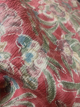 画像をギャラリービューアに読み込む, 縮緬地花更紗模様【タックラップスカート】