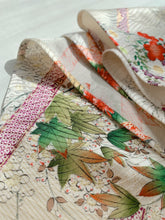 画像をギャラリービューアに読み込む, 枝梅・熨斗・丸に古典草花模様波地紋【長】