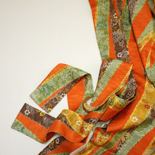 画像をギャラリービューアに読み込む, 金彩熨斗に花古典柄【ギャザーラップスカート】