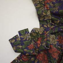 画像をギャラリービューアに読み込む, 花模様雲地紋付き【タックラップスカート】