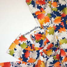 画像をギャラリービューアに読み込む, 楓模様【ギャザーラップスカート】
