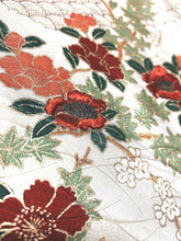 画像をギャラリービューアに読み込む, 金彩楓枝梅模様【タックラップスカート】