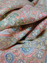 画像をギャラリービューアに読み込む, 切りばめ風更沙模様【タックラップスカート】