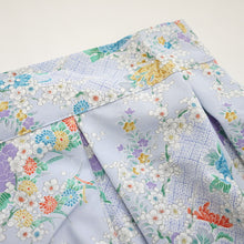 画像をギャラリービューアに読み込む, 梅に草花模様【タックラップスカート】