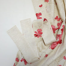 画像をギャラリービューアに読み込む, 花散らしに芝草地紋【ギャザーラップスカート】